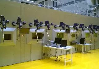 Photo of VTT&#039;s Hot Cell laboratory