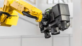 Machine vision optical scanner