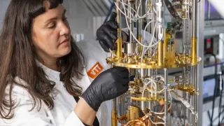 Quantum technology and VTT researcher